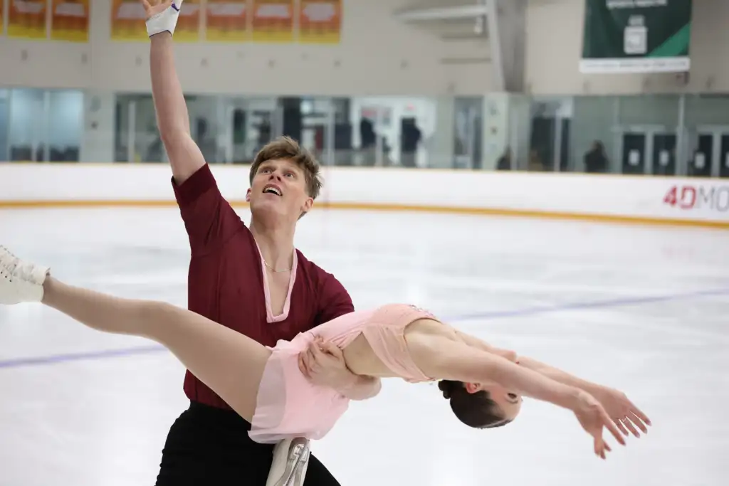 Alena Kerr and Sam Herbert - US junior pairs team